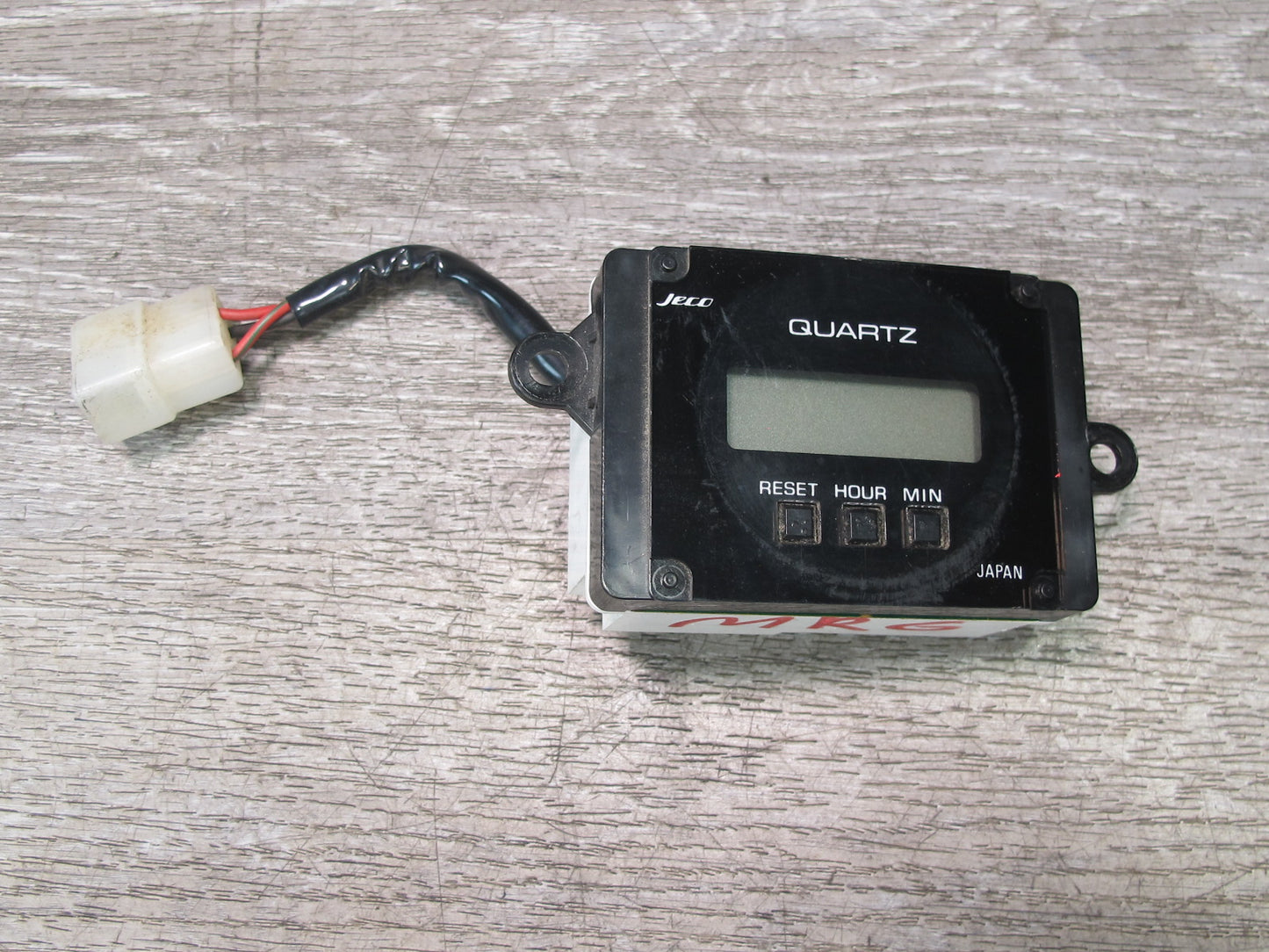 84-85 Mazda RX7 FB Jeco 29015 Quartz Digital Clock Assembly OEM