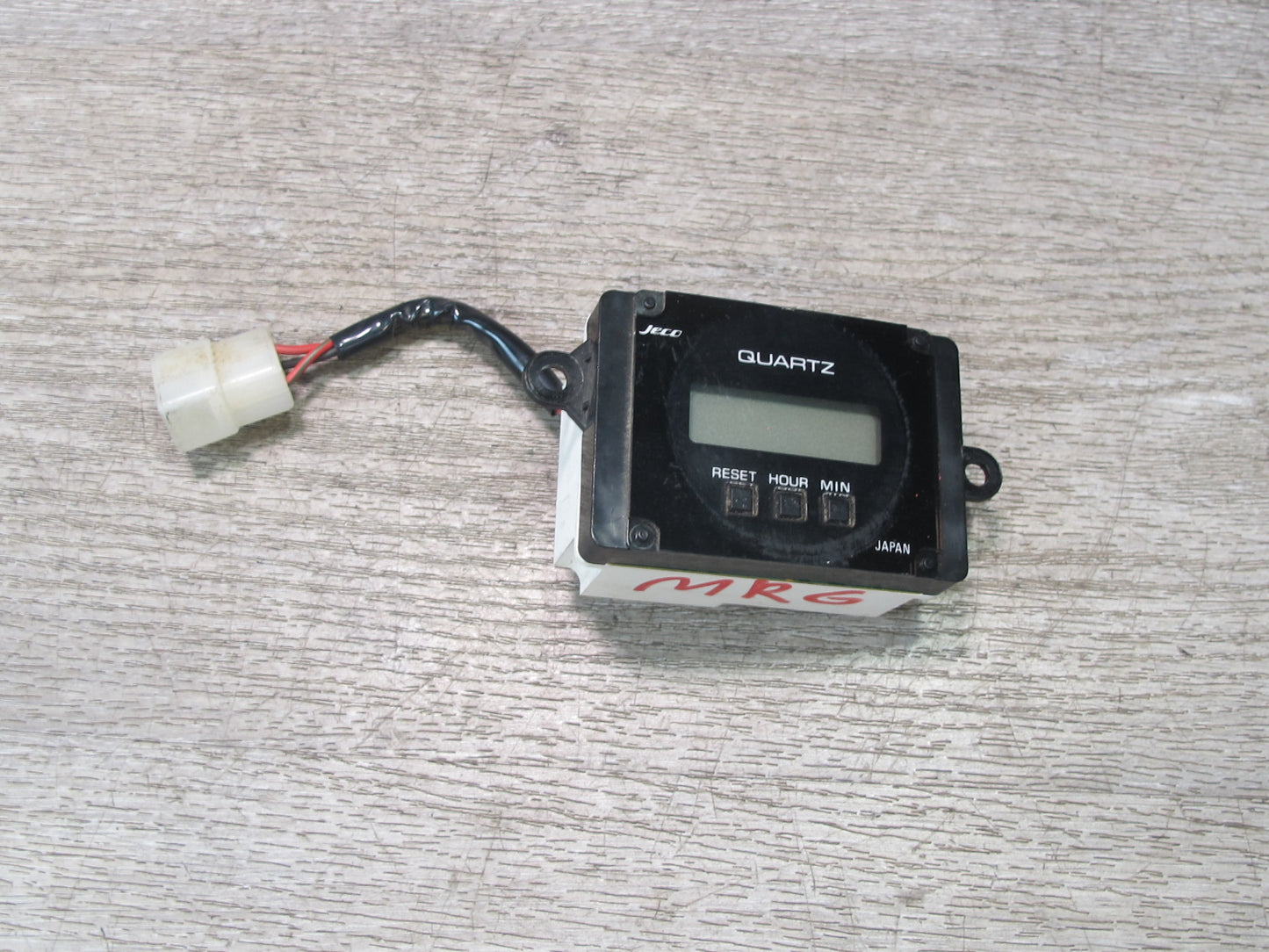 84-85 Mazda RX7 FB Jeco 29015 Quartz Digital Clock Assembly OEM