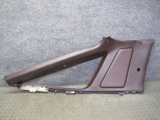 86-92 Toyota Supra MA70L Rear Left Quarter Window Trim Cover Panel Maroon OEM