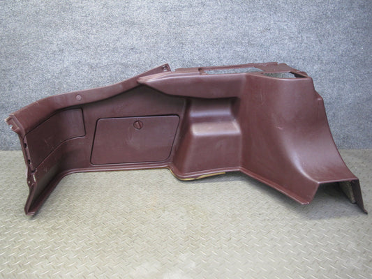 86-92 Toyota Supra MA70L NA Rear Left Quarter Trunk Trim Cover Panel Maroon OEM