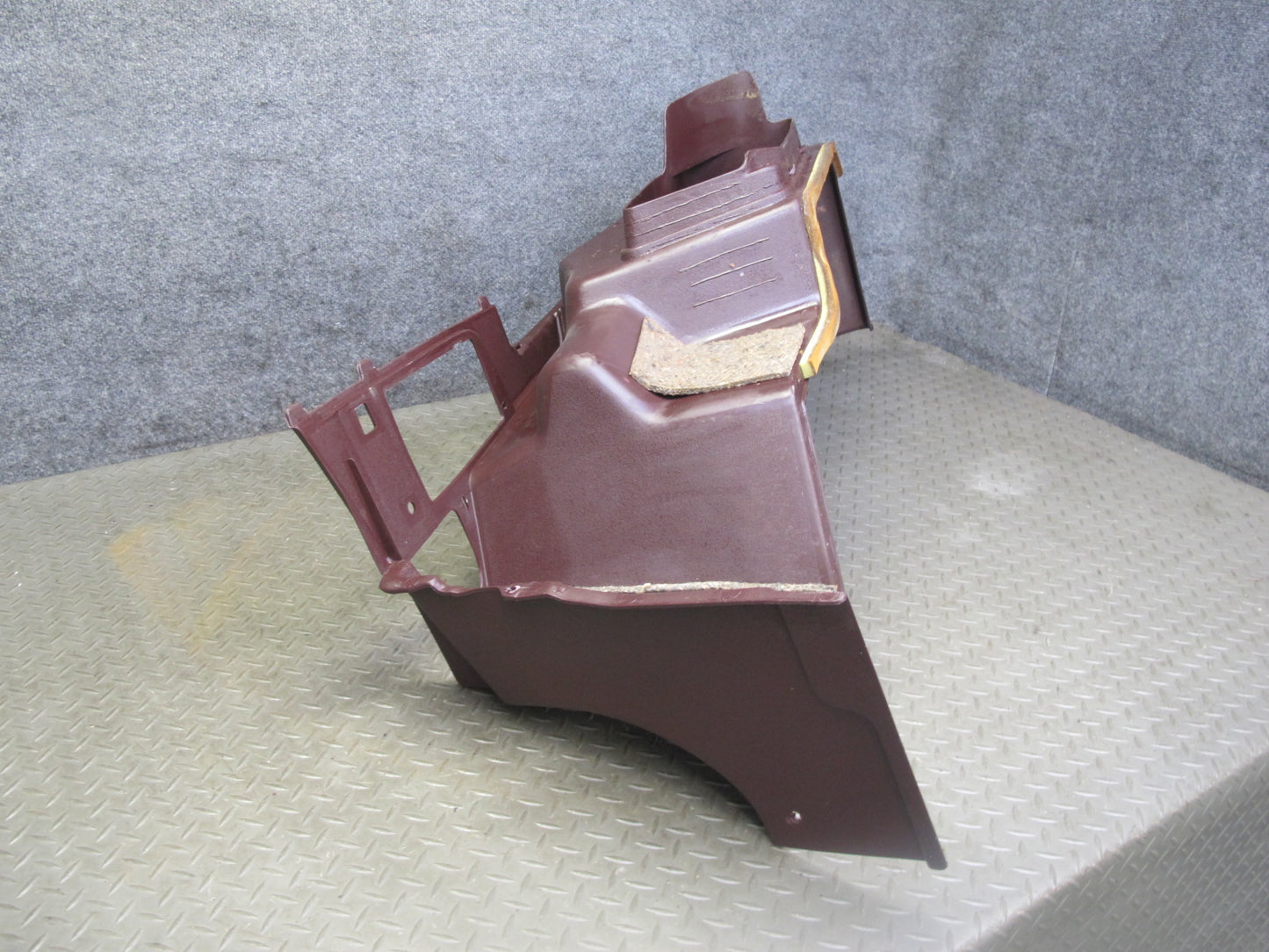 86-92 Toyota Supra MA70L NA Rear Left Quarter Trunk Trim Cover Panel Maroon OEM