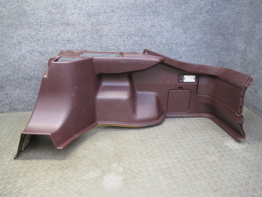86-92 Toyota Supra MA70L NA Rear Right Quarter Trunk Trim Cover Panel Maroon OEM