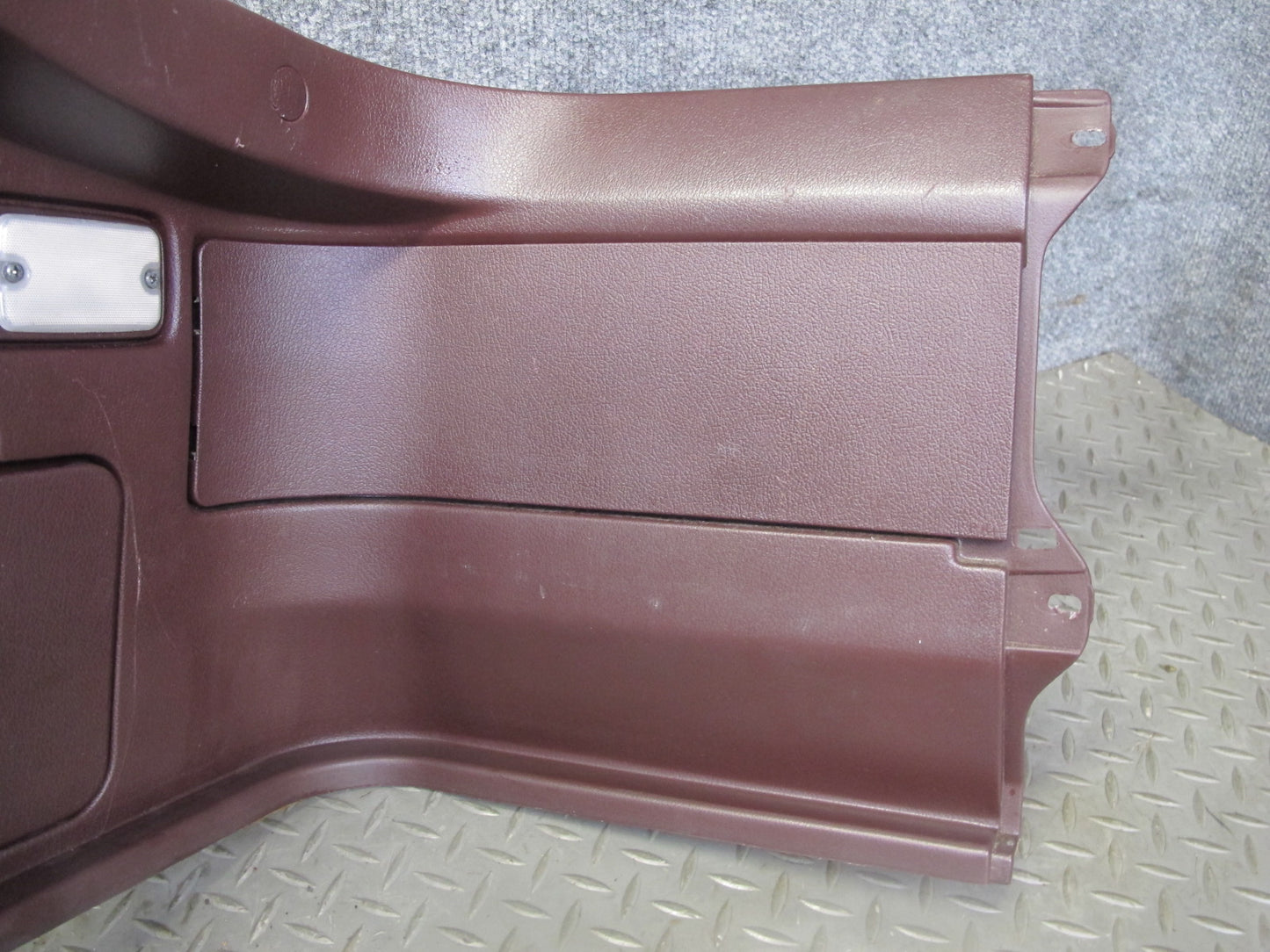 86-92 Toyota Supra MA70L NA Rear Right Quarter Trunk Trim Cover Panel Maroon OEM