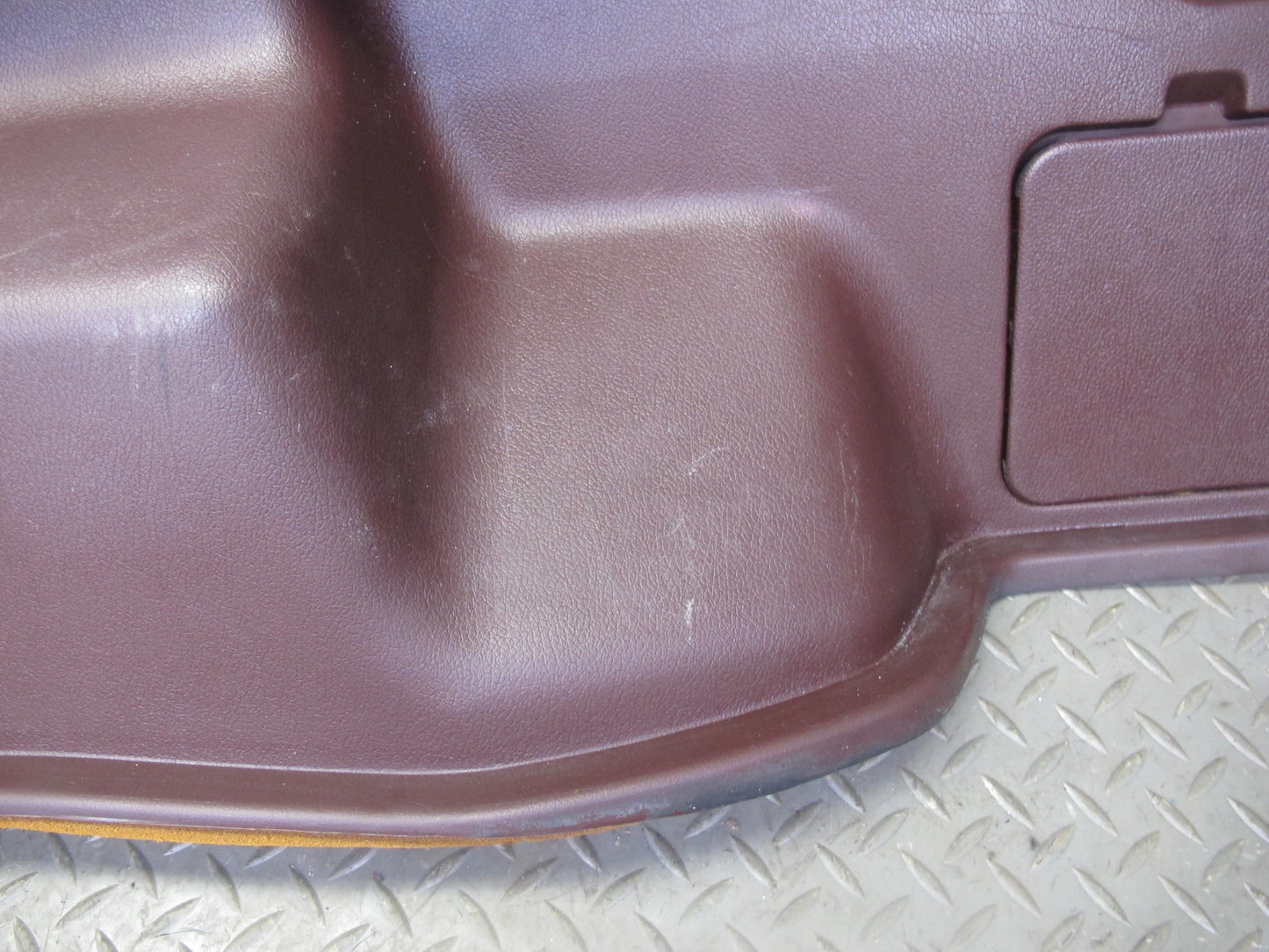 86-92 Toyota Supra MA70L NA Rear Right Quarter Trunk Trim Cover Panel Maroon OEM