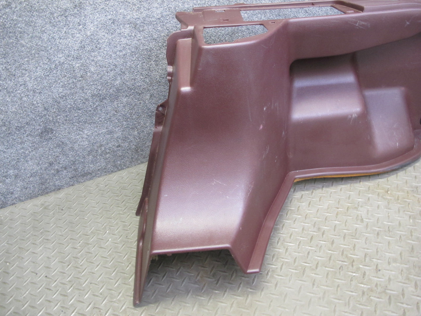 86-92 Toyota Supra MA70L NA Rear Right Quarter Trunk Trim Cover Panel Maroon OEM