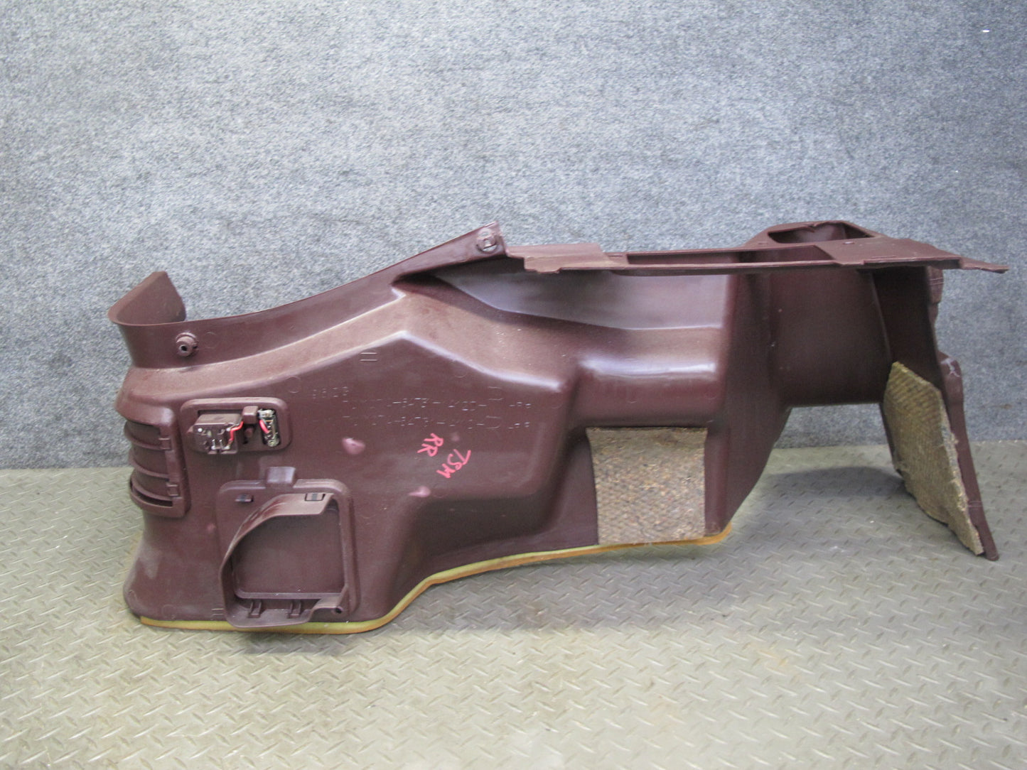 86-92 Toyota Supra MA70L NA Rear Right Quarter Trunk Trim Cover Panel Maroon OEM