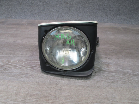 84-85 Mazda RX7 FB Front Right Pop-up Headlight Lamp Dover White OEM