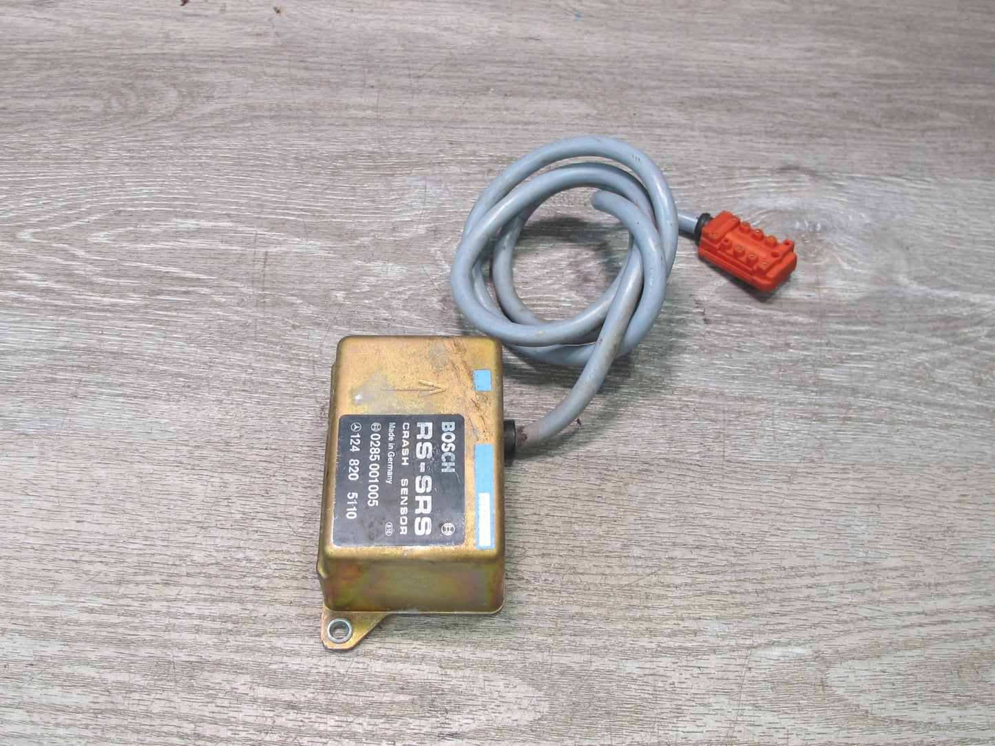 86-91 MERCEDES R107 W126 560SL RS AIRBAG CONTROL MODULE UNIT 1248205110 OEM