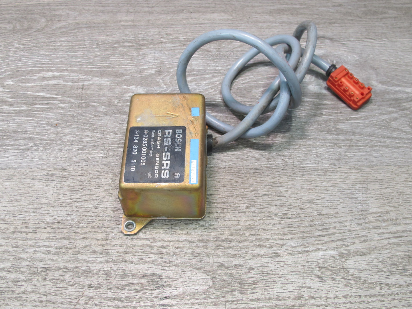 86-91 MERCEDES R107 W126 560SL RS AIRBAG CONTROL MODULE UNIT 1248205110 OEM