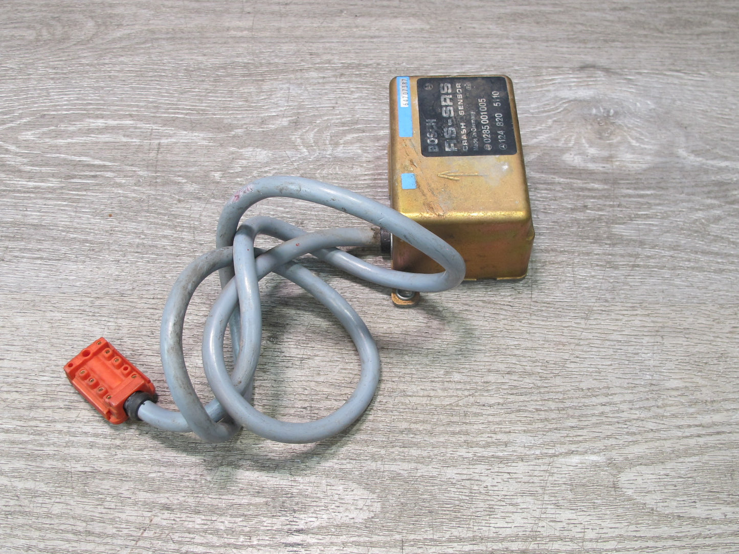 86-91 MERCEDES R107 W126 560SL RS AIRBAG CONTROL MODULE UNIT 1248205110 OEM