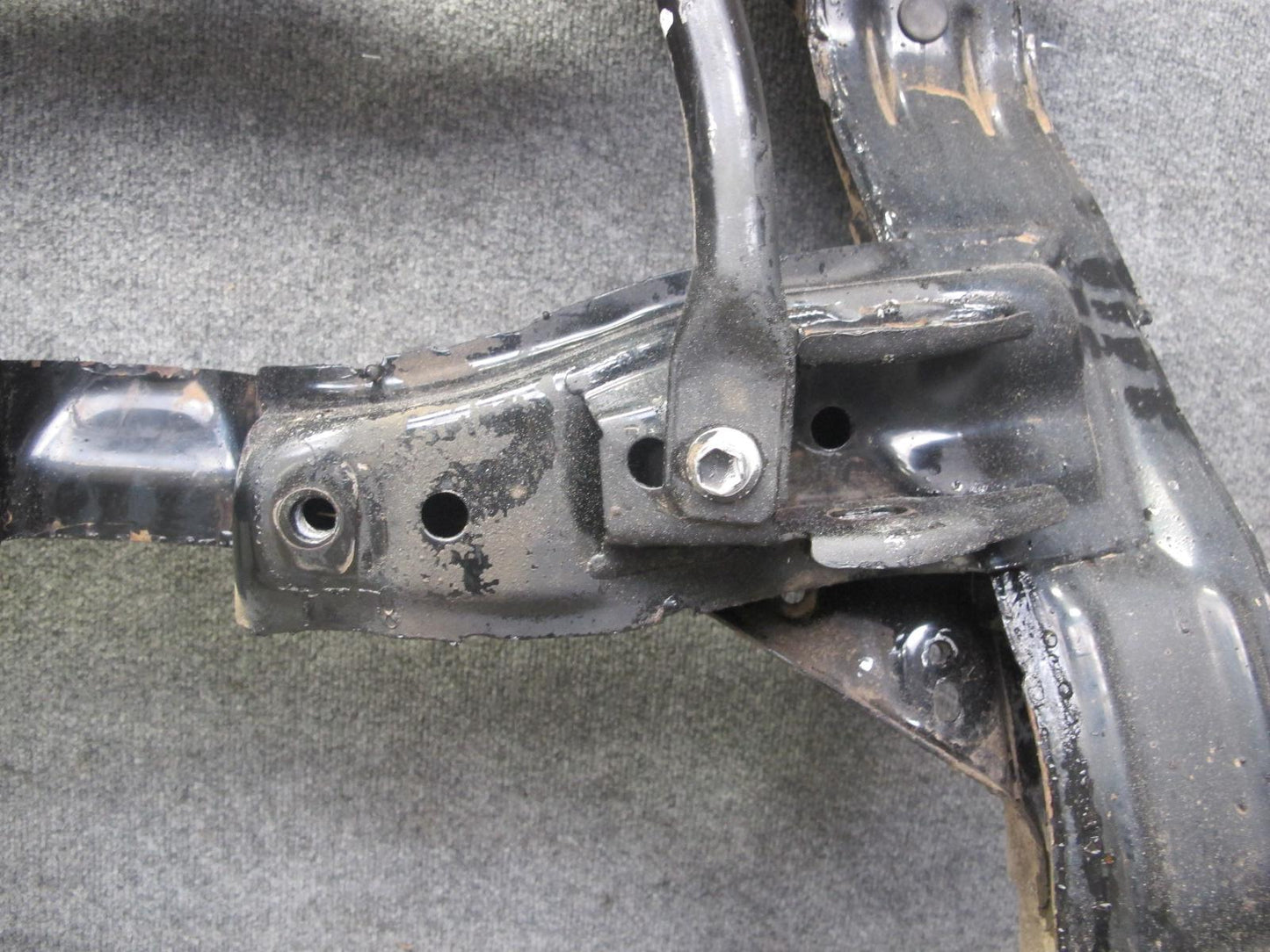 86-92 Toyota Supra MA70 Rear Suspension Subframe Crossmember w Brace Brakets OEM