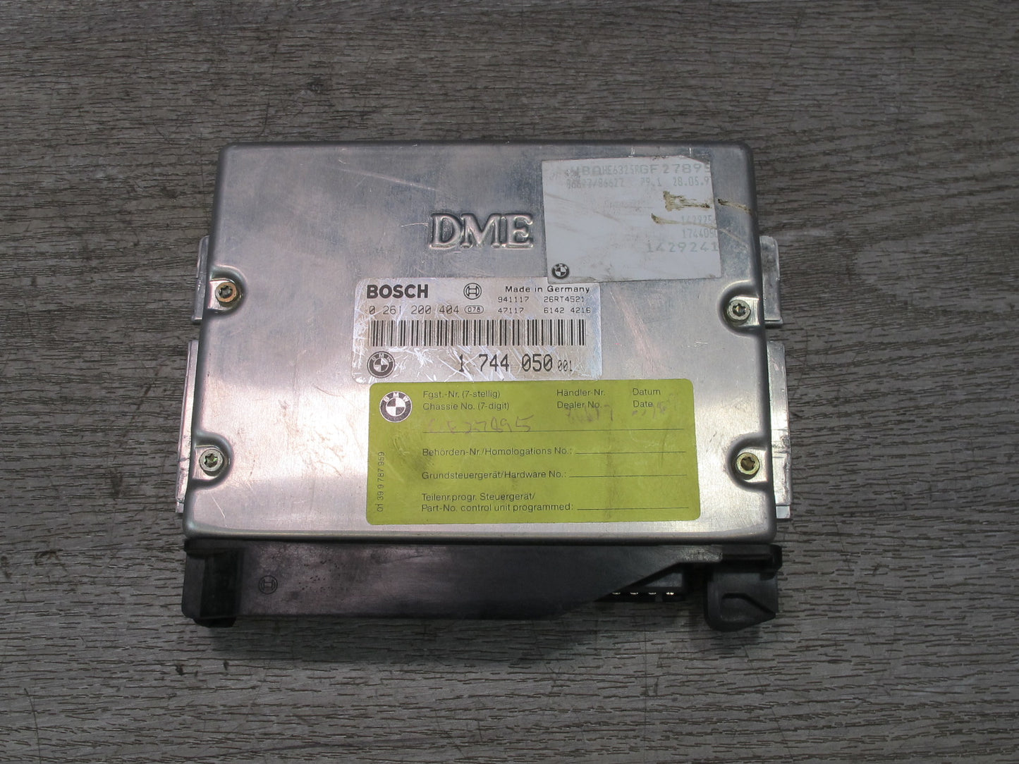 1994 BMW E34 530i 540i M60 DME ECM ECU Engine Control Module Unit 1744050 OEM