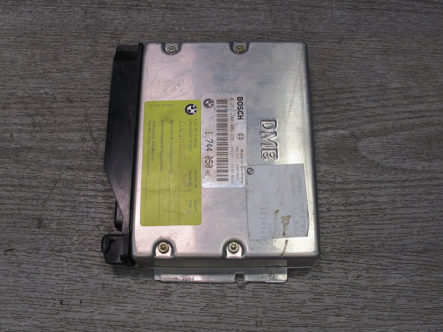 1994 BMW E34 530i 540i M60 DME ECM ECU Engine Control Module Unit 1744050 OEM