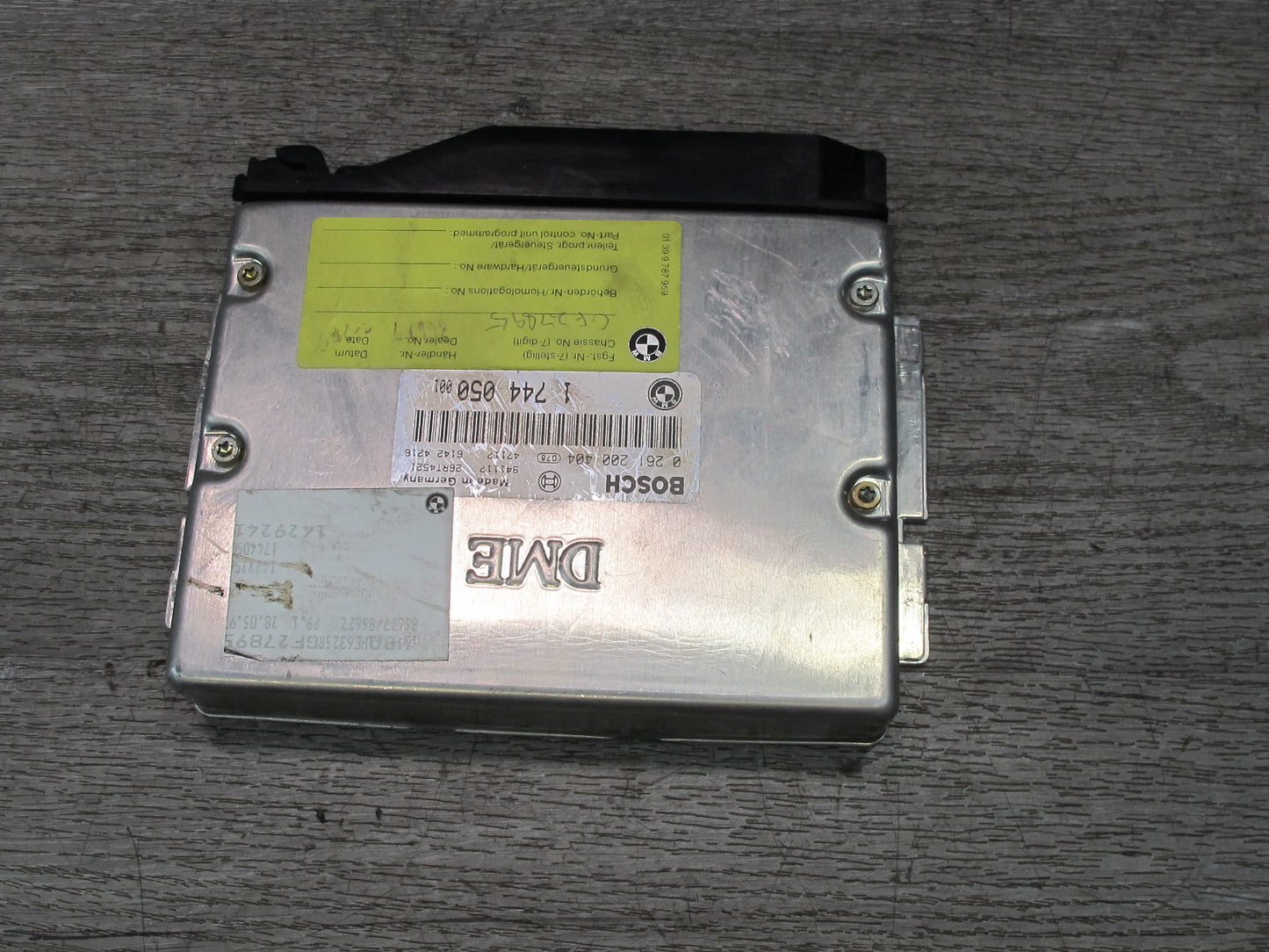 1994 BMW E34 530i 540i M60 DME ECM ECU Engine Control Module Unit 1744050 OEM