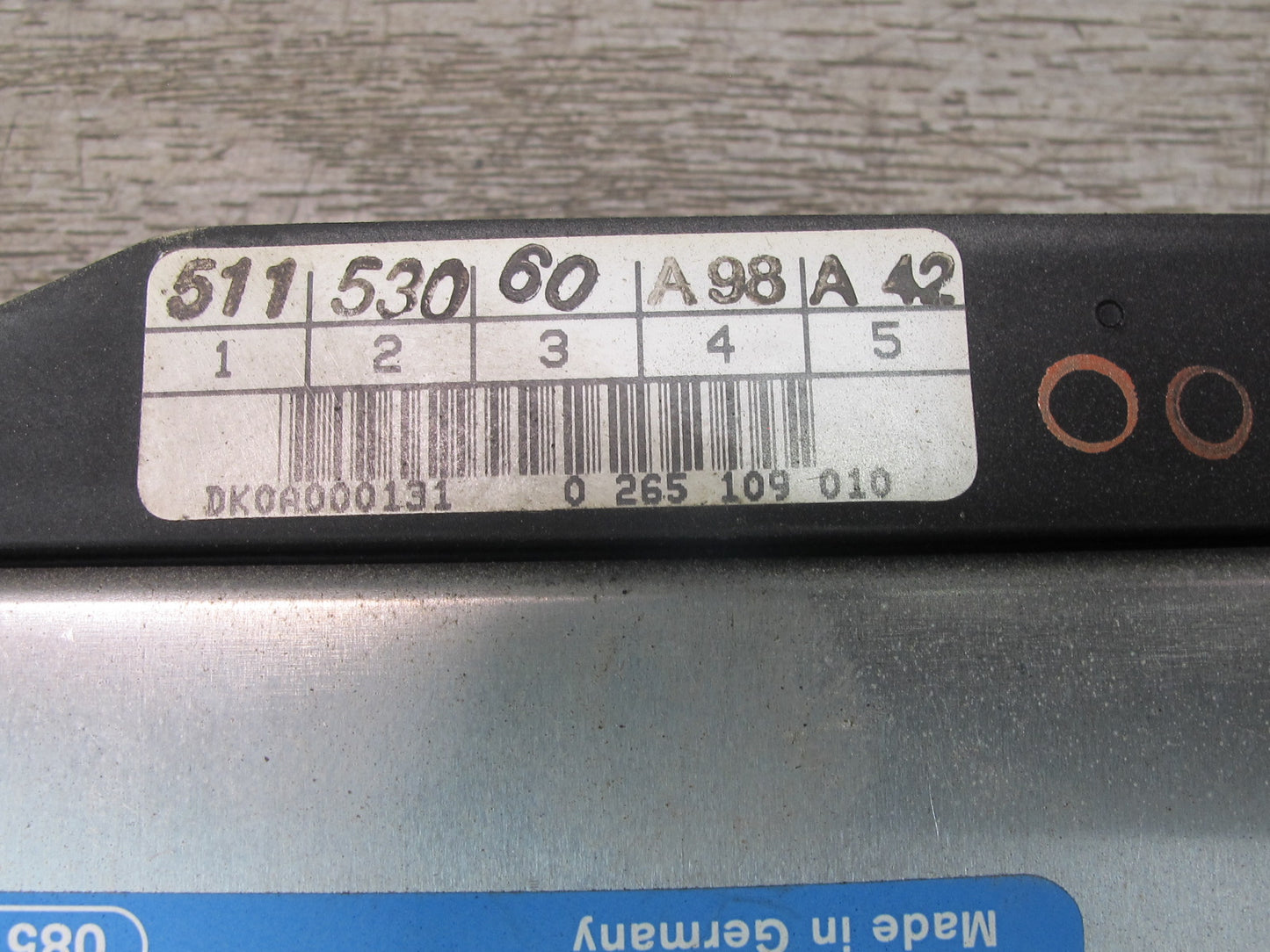 94-95 BMW E34 530i 540i ABS ASC Traction Control Module Unit 1090918 OEM