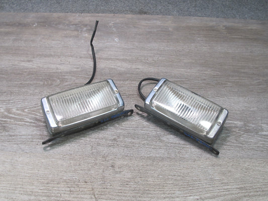 73-89 Mercedes R107 Set of 2 Front Left & Right Fog Light Lamp OEM