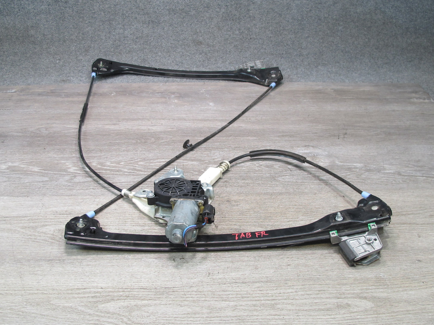 01-06 BMW E46 Coupe Convertible Right Door Window Regulator w Motor OEM