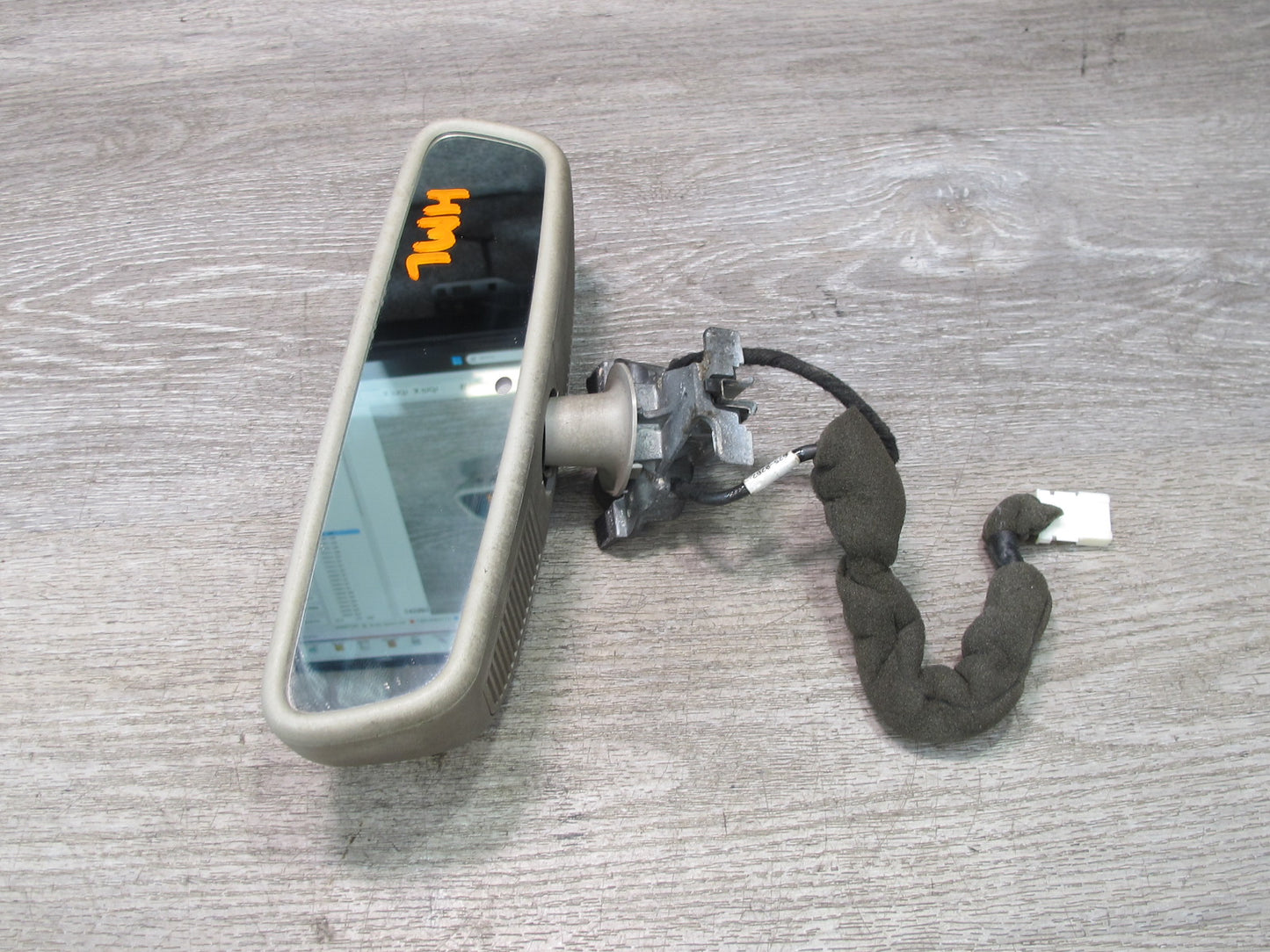 06-09 Mercedes W164 Ml-class Auto Dim Interior Rear View Mirror w Homelink OEM