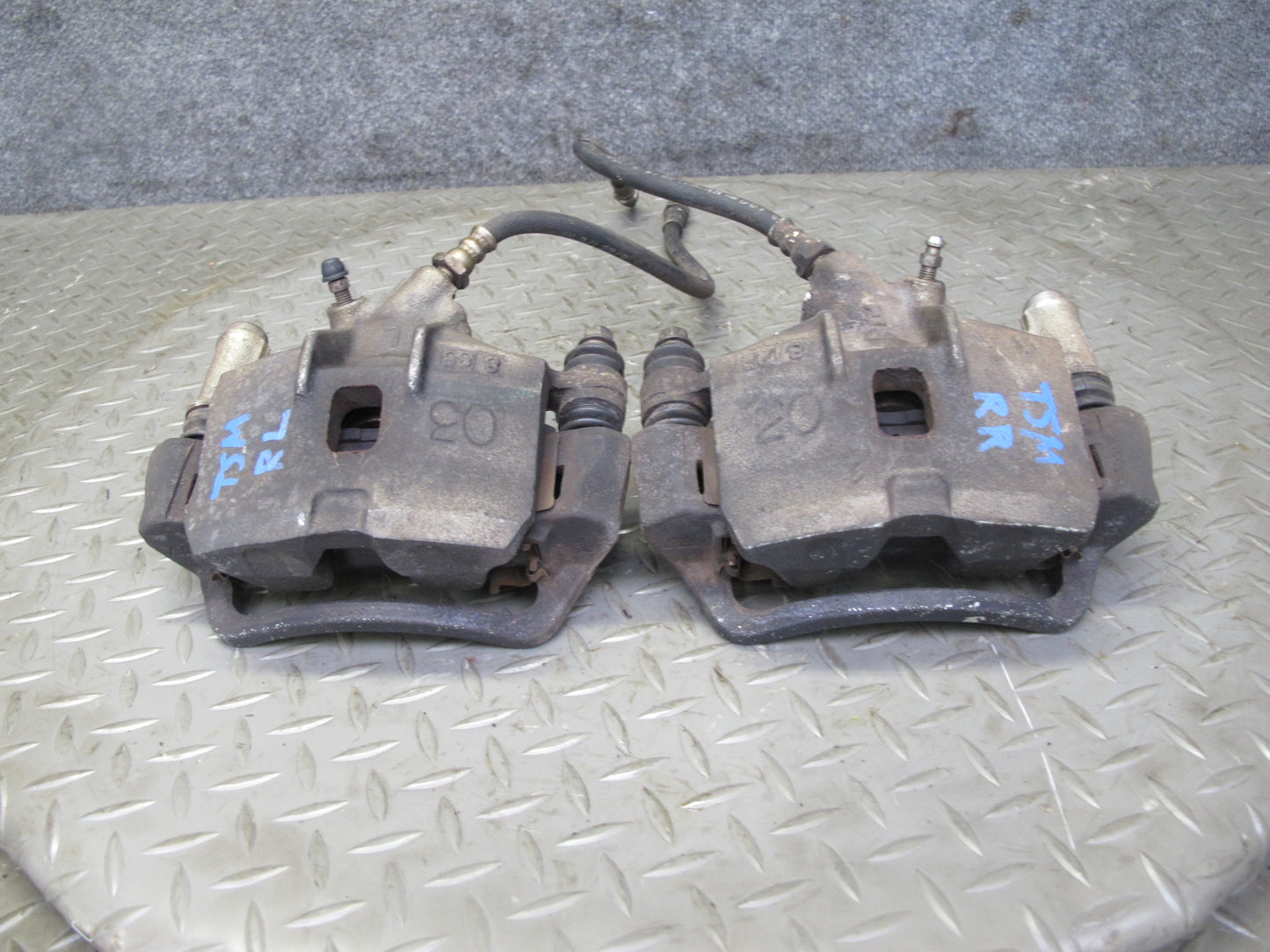 86-90 Toyota Supra MK3 Set of 2 Rear Left & Right Bake Caliper 71K Miles OEM