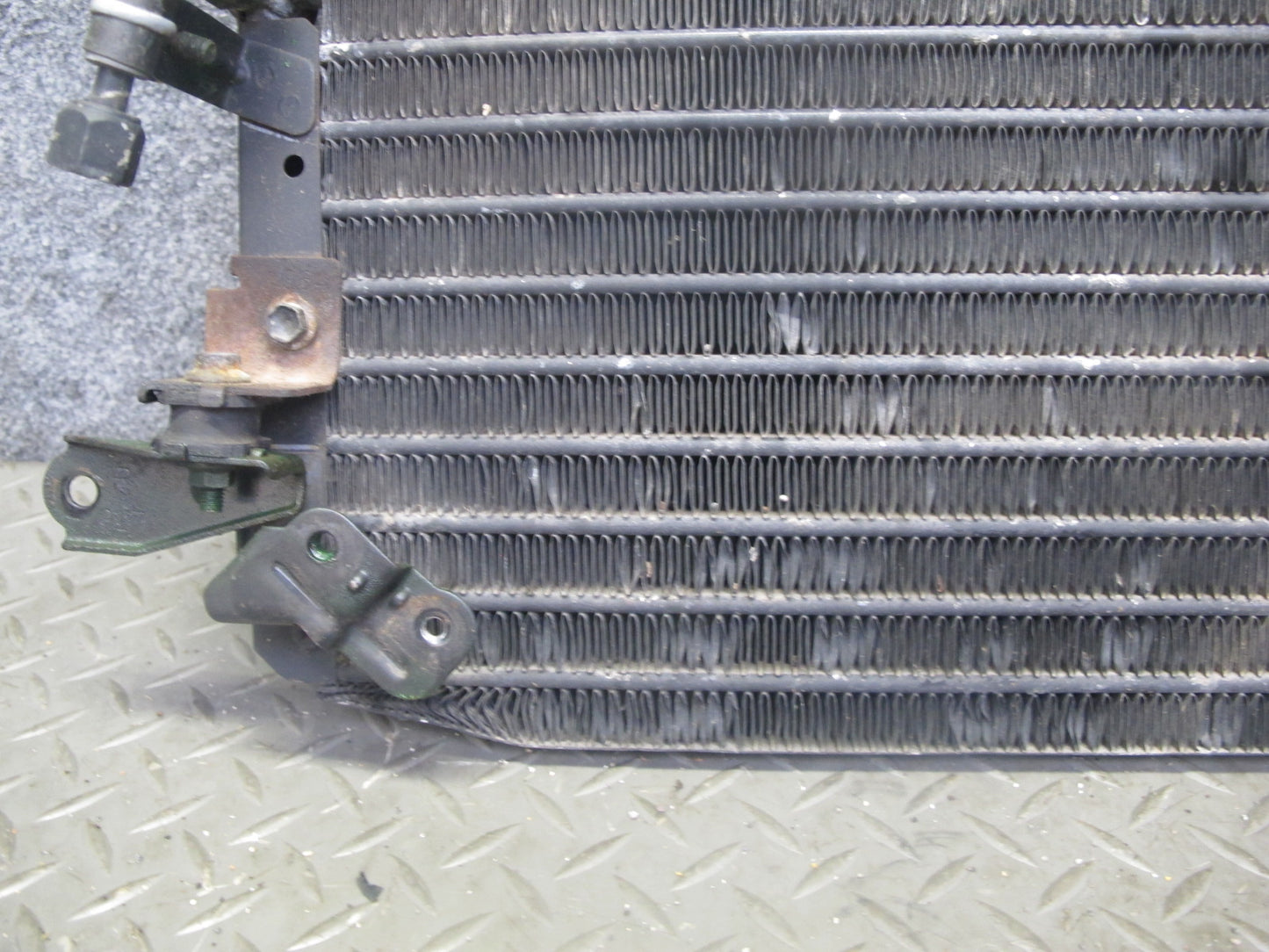 88-92 Toyota Supra MA70 AC Air Condition Condenser w Dryer Tank & Hose Lines OEM