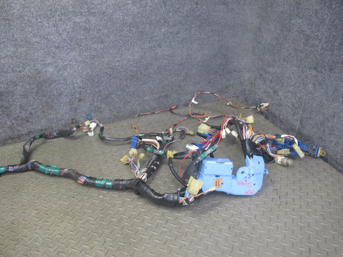 89-90 Toyota Supra MK3 7MGE A/T Underhood Right Floor & Roof Wire Wiring Set OEM