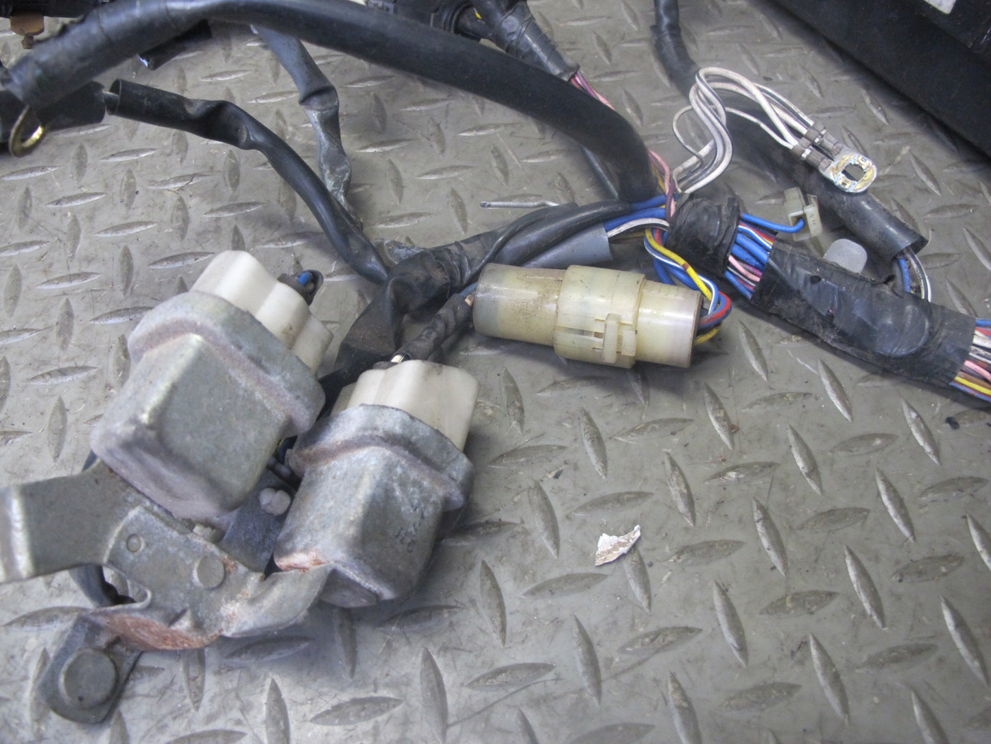 86-90 Toyota Supra MK3 7MGE Engine Bay Wire Wiring Harness w Fuse Relay Box OEM