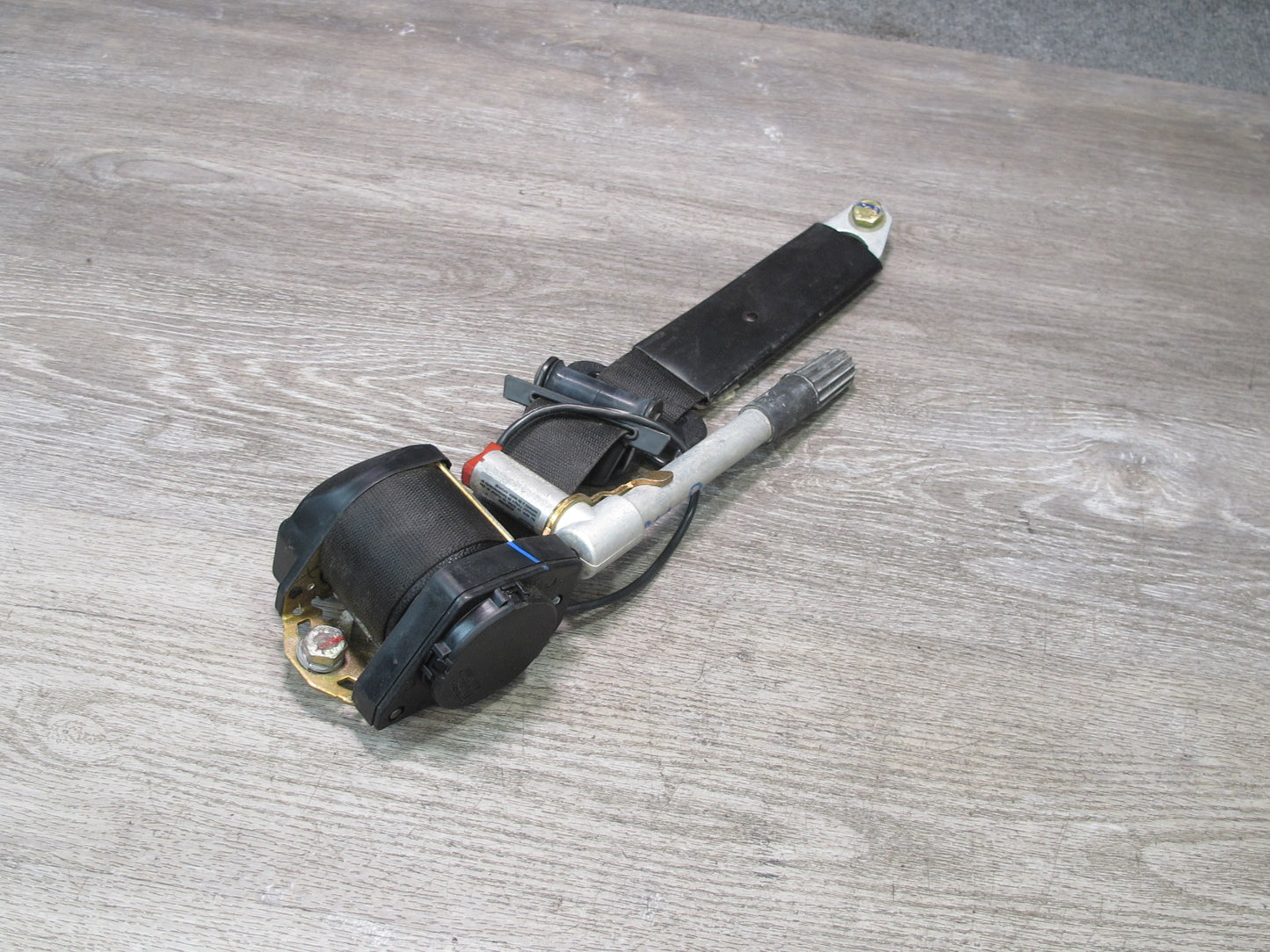 86-89 MERCEDES R107 560SL FRONT RIGHT & LEFT SIDE SEATBELT RETRACTOR SET OEM