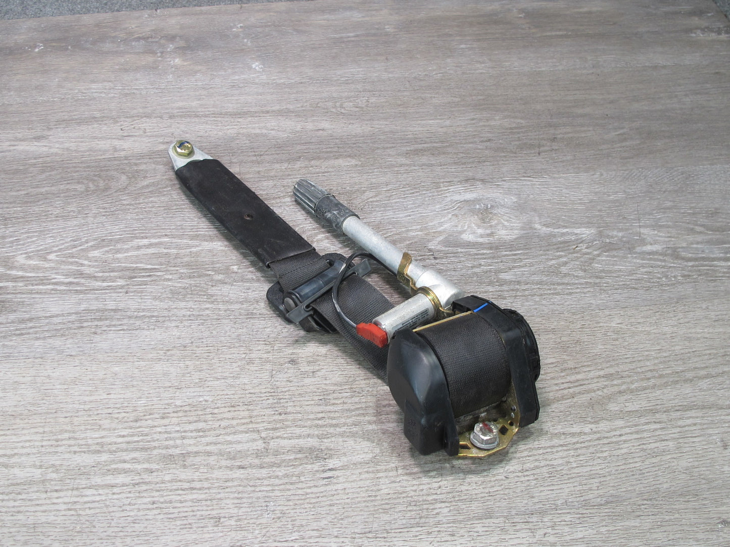 86-89 MERCEDES R107 560SL FRONT RIGHT & LEFT SIDE SEATBELT RETRACTOR SET OEM