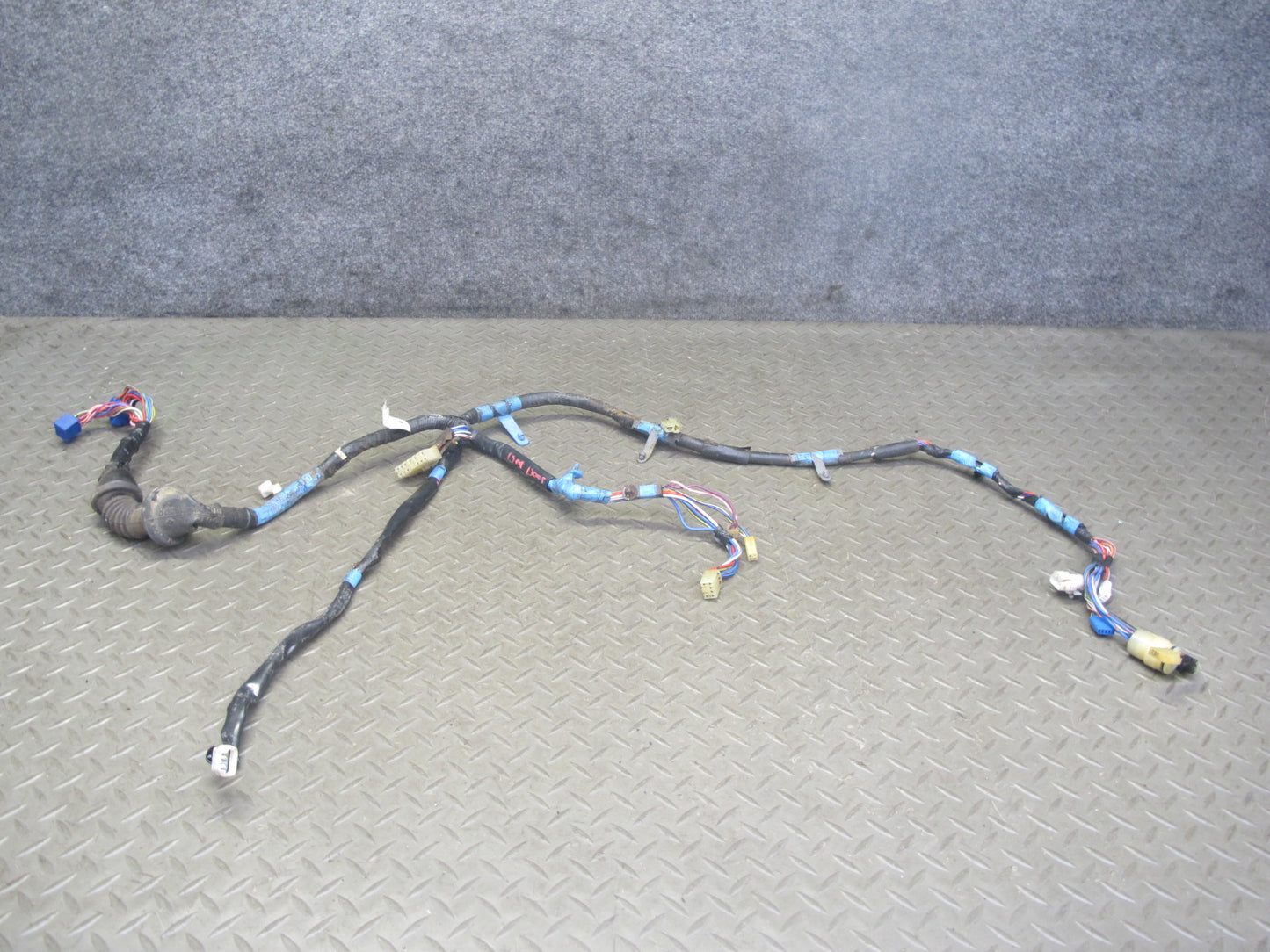 89-92 Toyota Supra MA70L MK3 Set of 2 Left & Right Door Wire Wiring Harness OEM