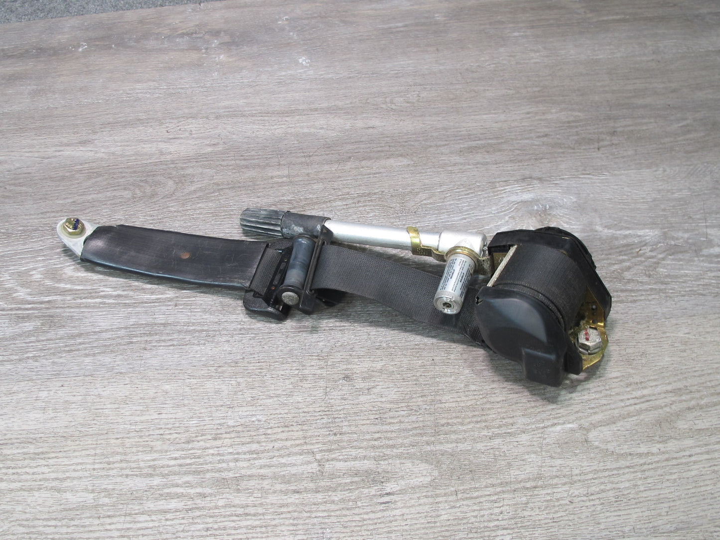 86-89 MERCEDES R107 560SL FRONT RIGHT & LEFT SIDE SEATBELT RETRACTOR SET OEM