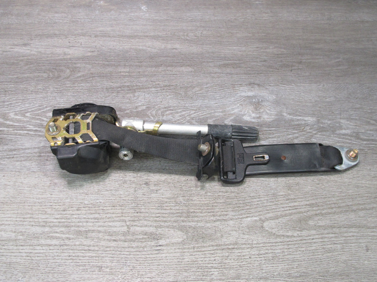 86-89 MERCEDES R107 560SL FRONT RIGHT & LEFT SIDE SEATBELT RETRACTOR SET OEM