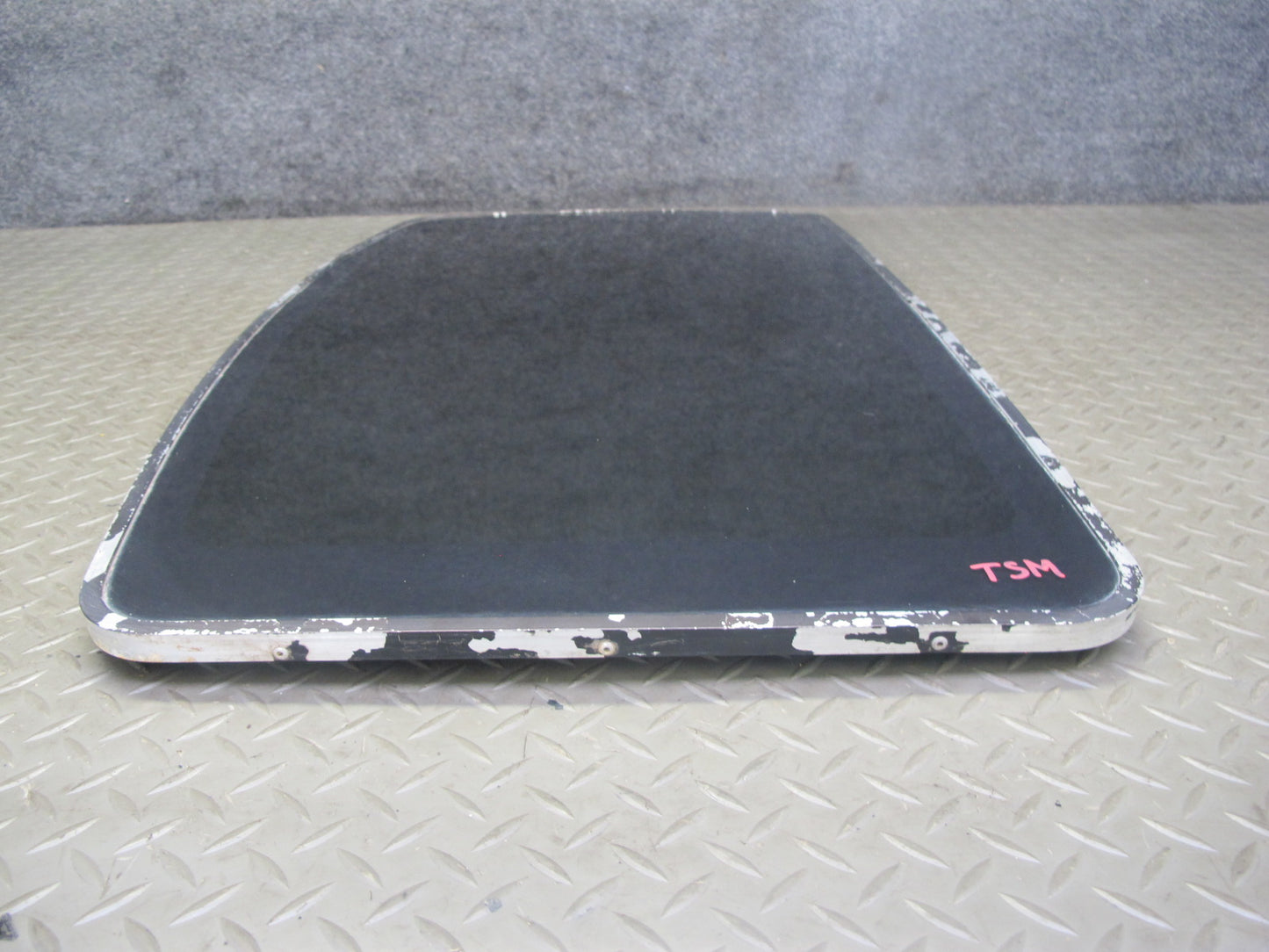 86-92 Toyota Supra MK3 Sunroof Glass Panel w Weatherstrip Seal & Bolts Set OEM