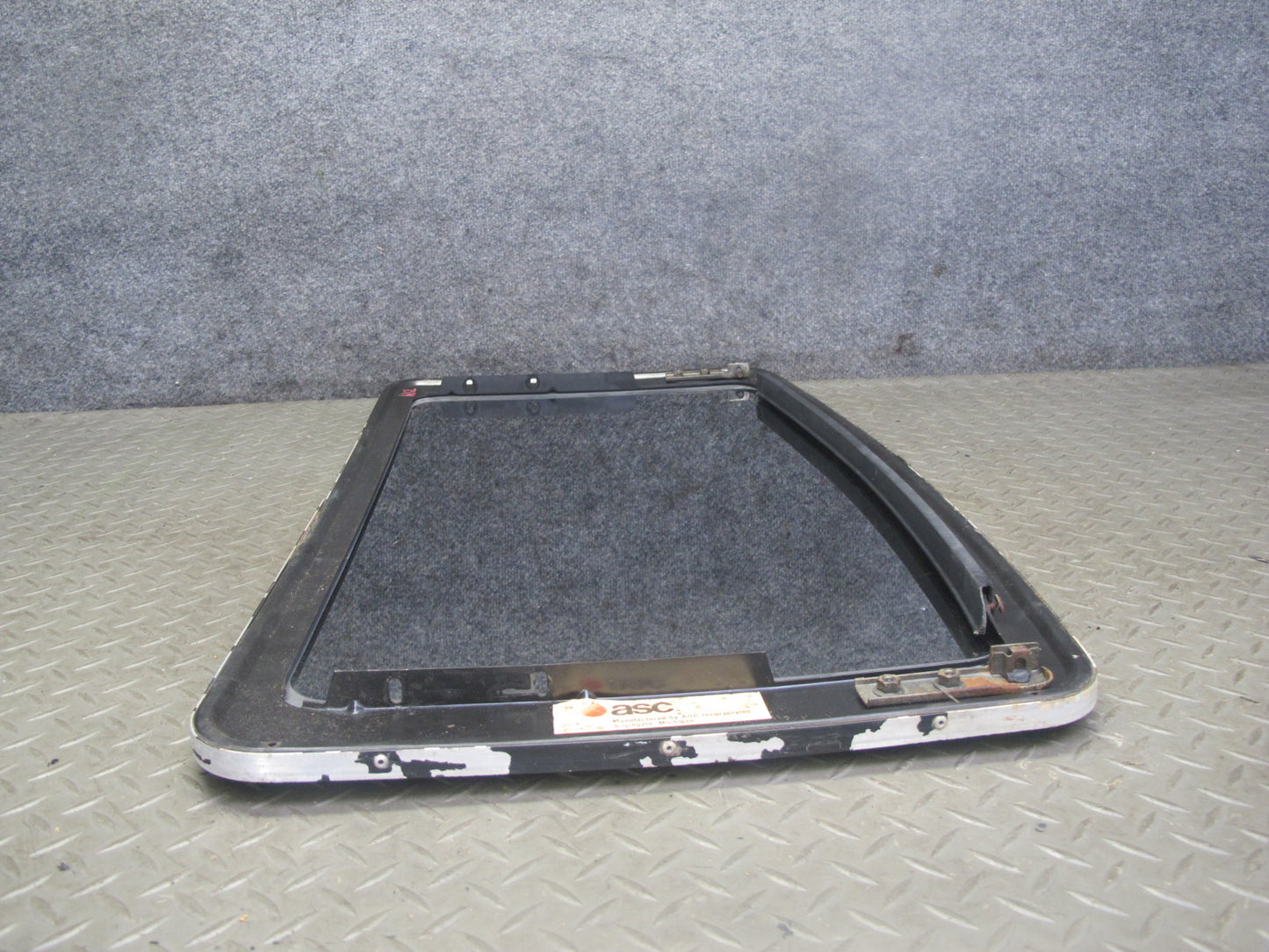 86-92 Toyota Supra MK3 Sunroof Glass Panel w Weatherstrip Seal & Bolts Set OEM