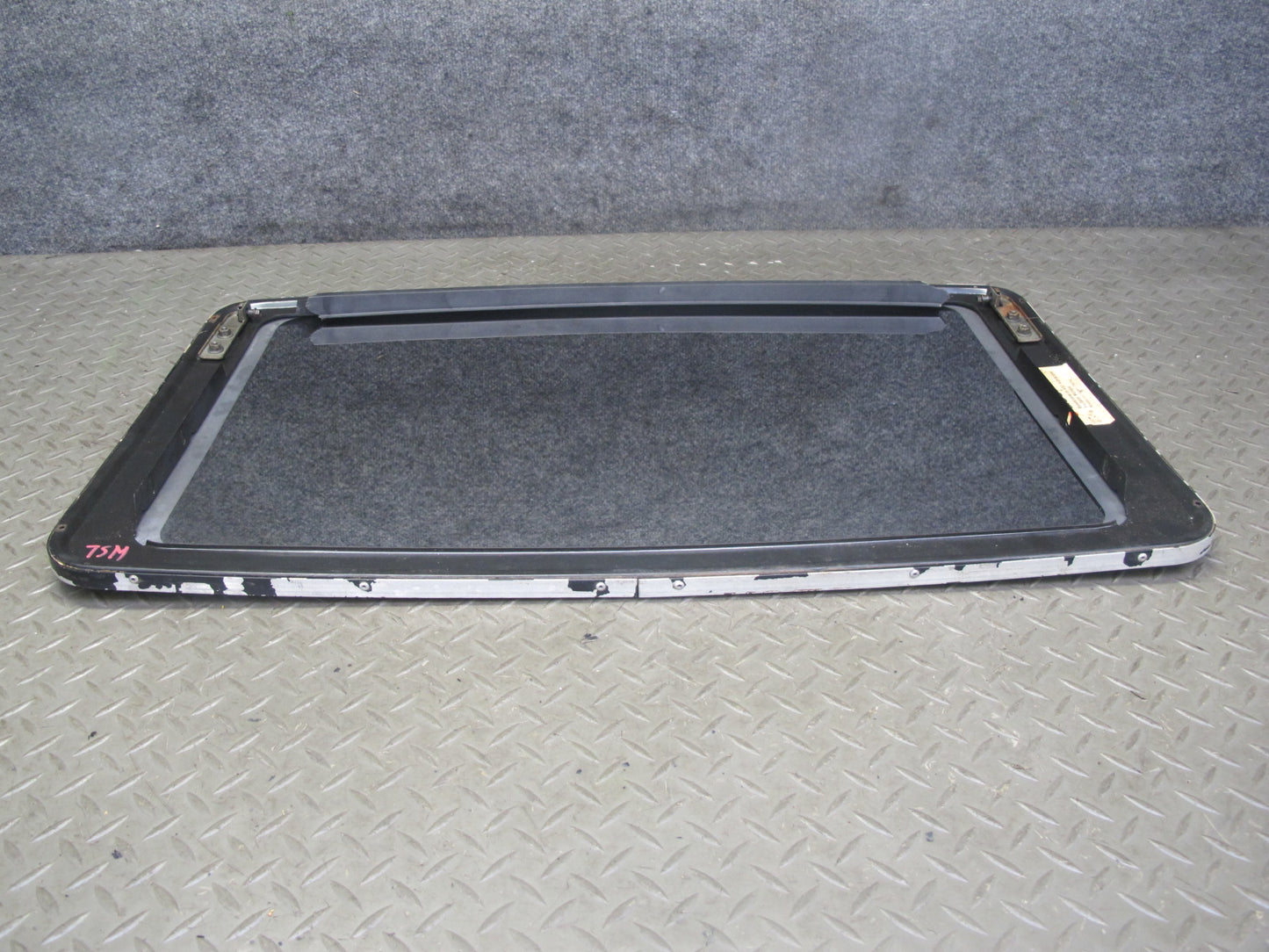 86-92 Toyota Supra MK3 Sunroof Glass Panel w Weatherstrip Seal & Bolts Set OEM