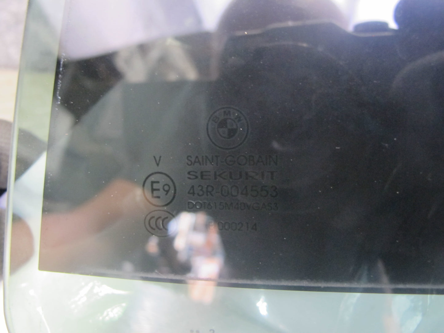 2007-2013 BMW E70 X5 Rear Left Door Glass Window
