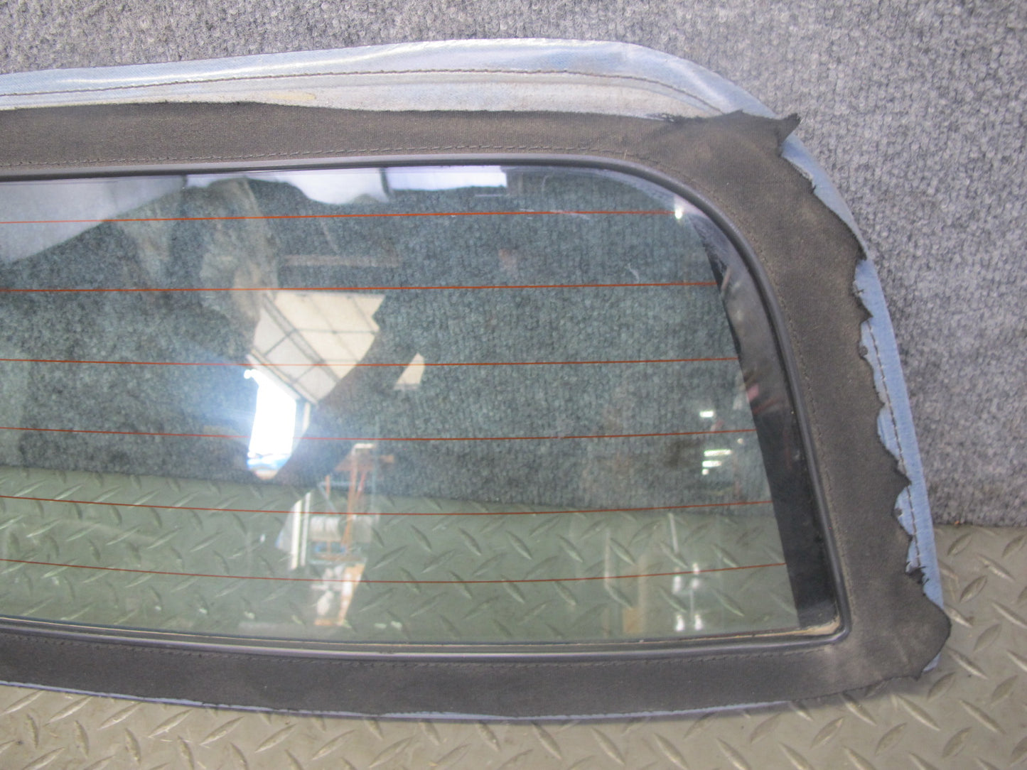 02-09 Honda S2000 Rear Soft TOP Roof Heated Glass Window OEM