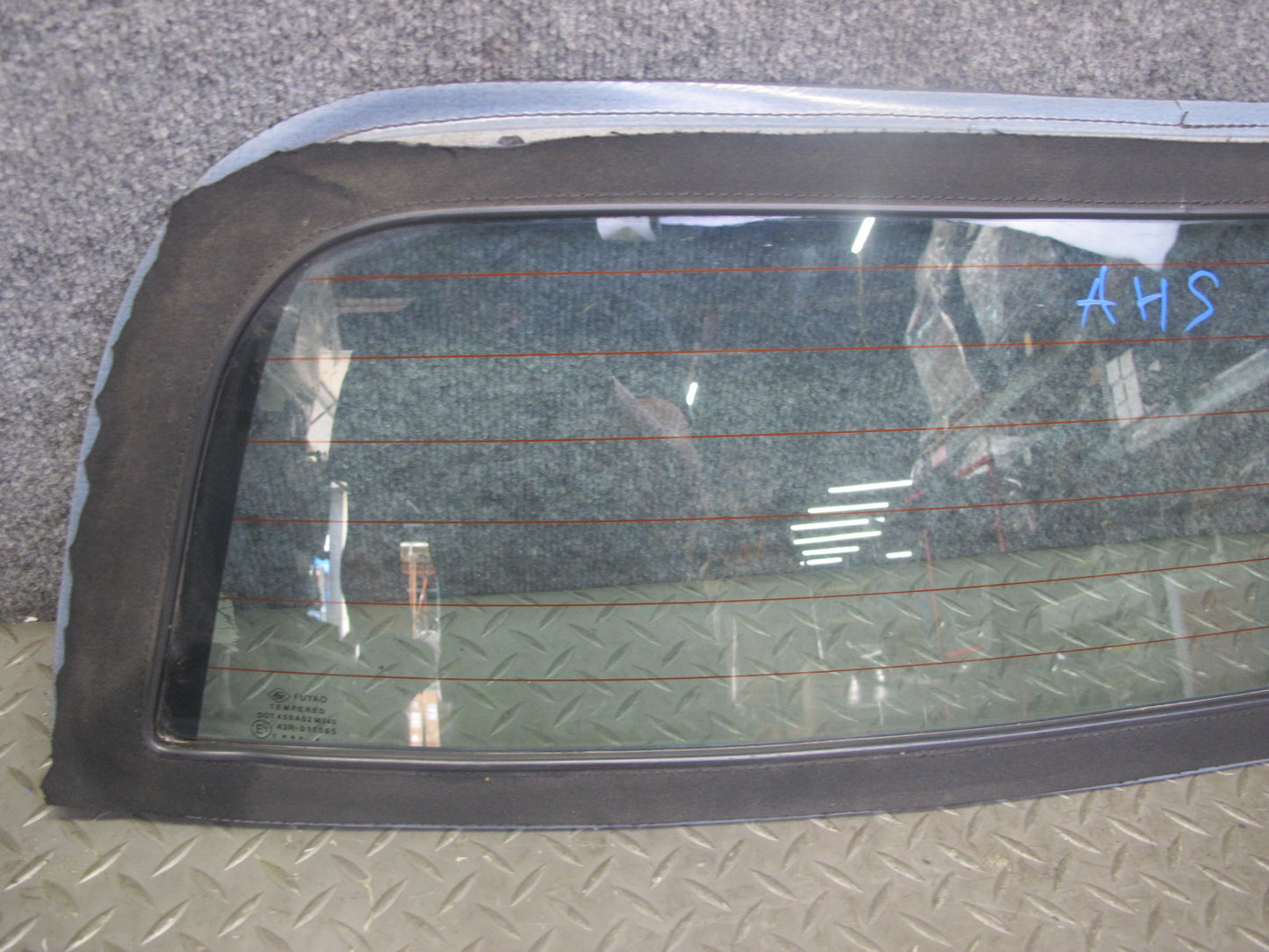 02-09 Honda S2000 Rear Soft TOP Roof Heated Glass Window OEM