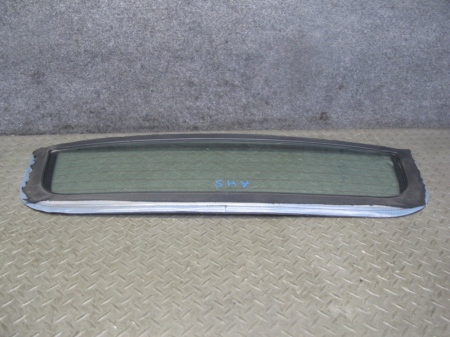 02-09 Honda S2000 Rear Soft TOP Roof Heated Glass Window OEM