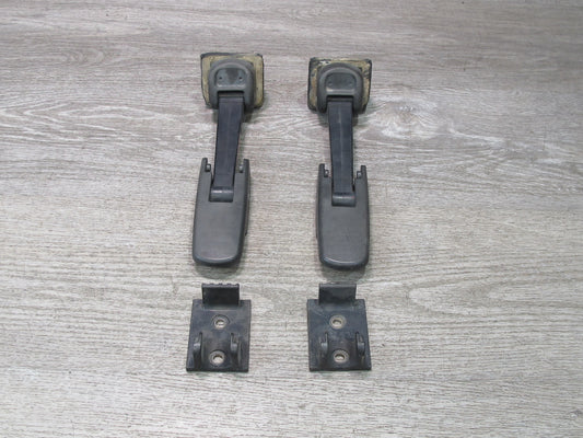 2003-2009 Hummer H2 Front Left & Right Hood Bonnet Latch Lock Strap Support Set