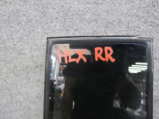 2003-2007 Lexus J100 LX470 Rear Right Side Door Vent Fixed Glass Window