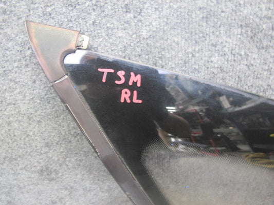 89-92 Toyota Supra MA70L Rear Left Quarter Glass Window w Molding & Hardware OEM