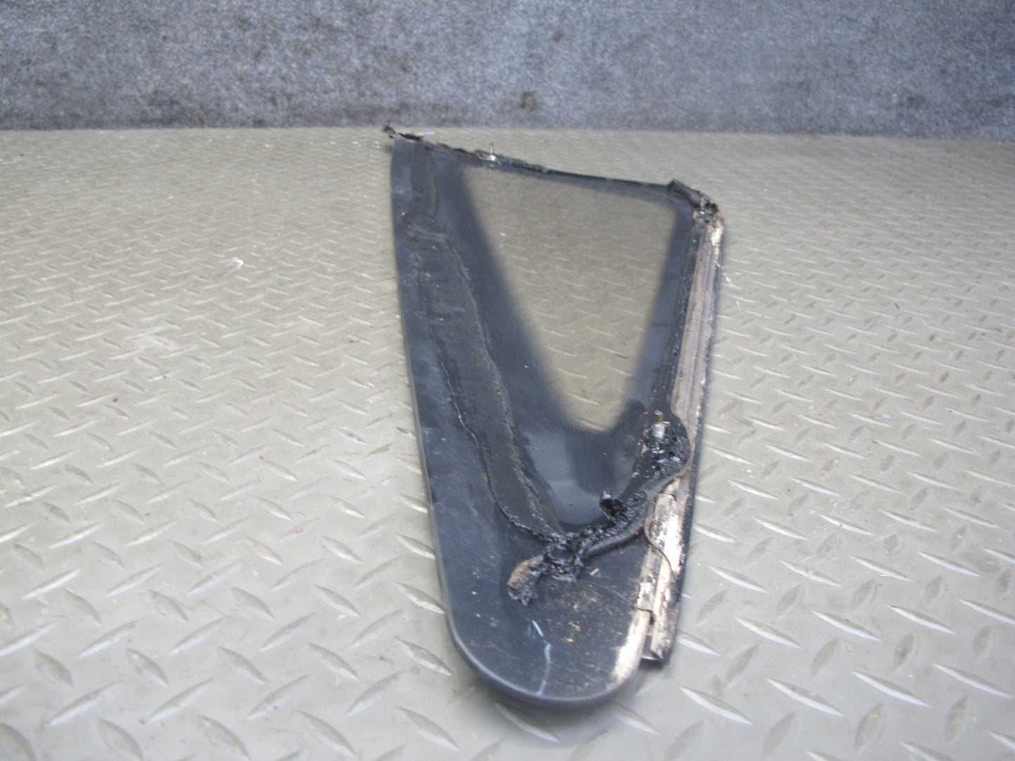 89-92 Toyota Supra MA70L Rear Left Quarter Glass Window w Molding & Hardware OEM