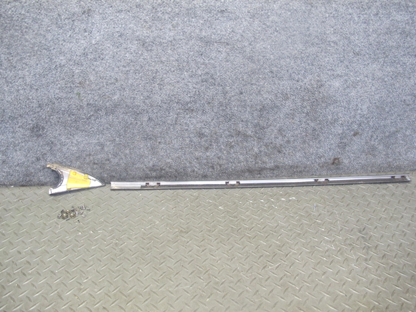 89-92 Toyota Supra MA70L Rear Left Quarter Glass Window w Molding & Hardware OEM