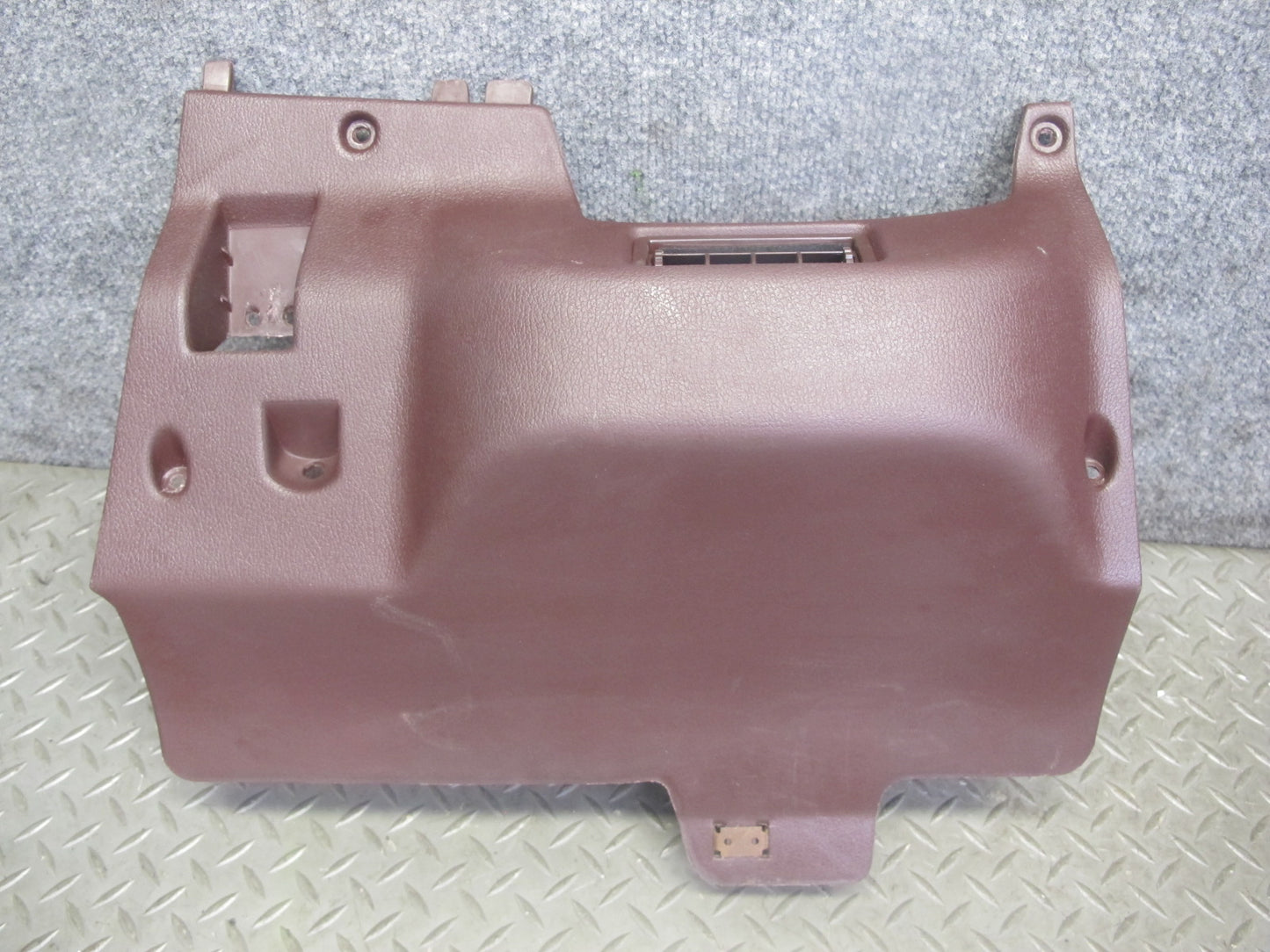 86-89 Toyota Supra MA70L Front Left & Right Lower Knee Trim Panel Set Maroon OEM