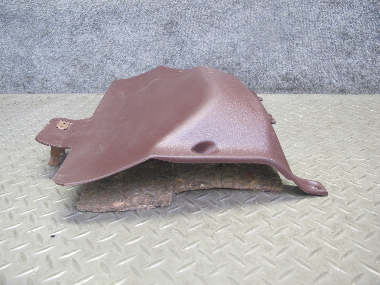 86-89 Toyota Supra MA70L Front Left & Right Lower Knee Trim Panel Set Maroon OEM