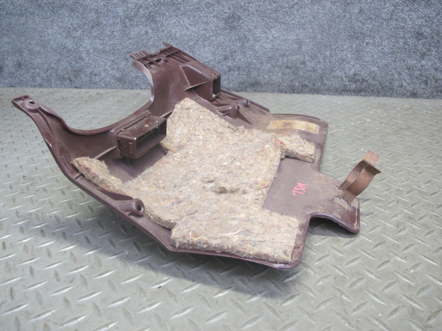86-89 Toyota Supra MA70L Front Left & Right Lower Knee Trim Panel Set Maroon OEM