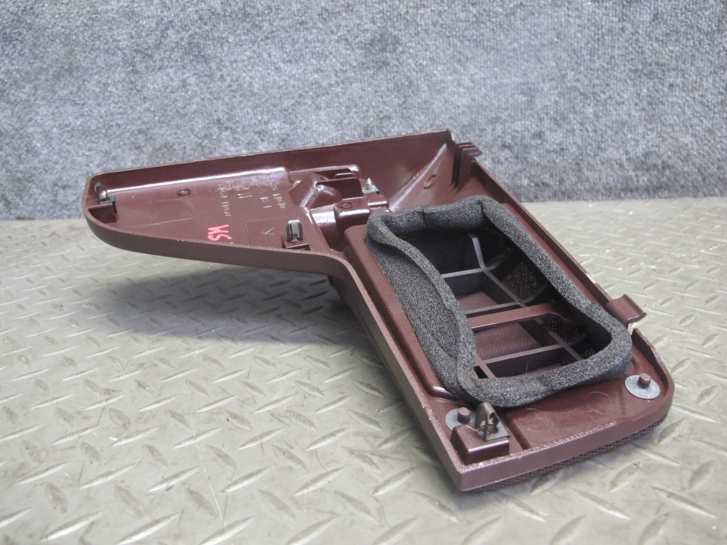 86-92 Toyota Supra MA70L Rear Left & Right Speaker Trim Cover Set Maroon OEM