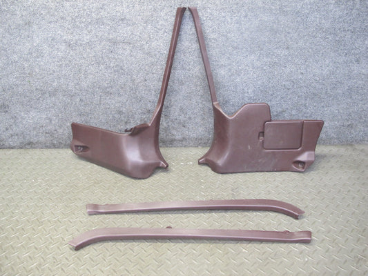 86-92 Toyota Supra MA70L Set of 4 Front Left & Right Kick & Door Trim Cover OEM