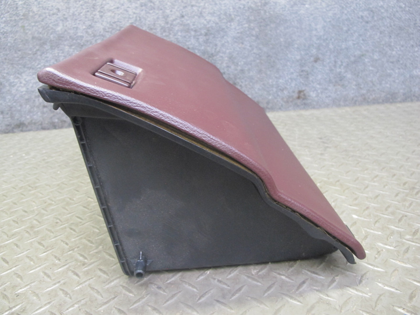 89-92 Toyota Supra MA70L Dash Glove Box Compartment Storage Door Lid Maroon OEM