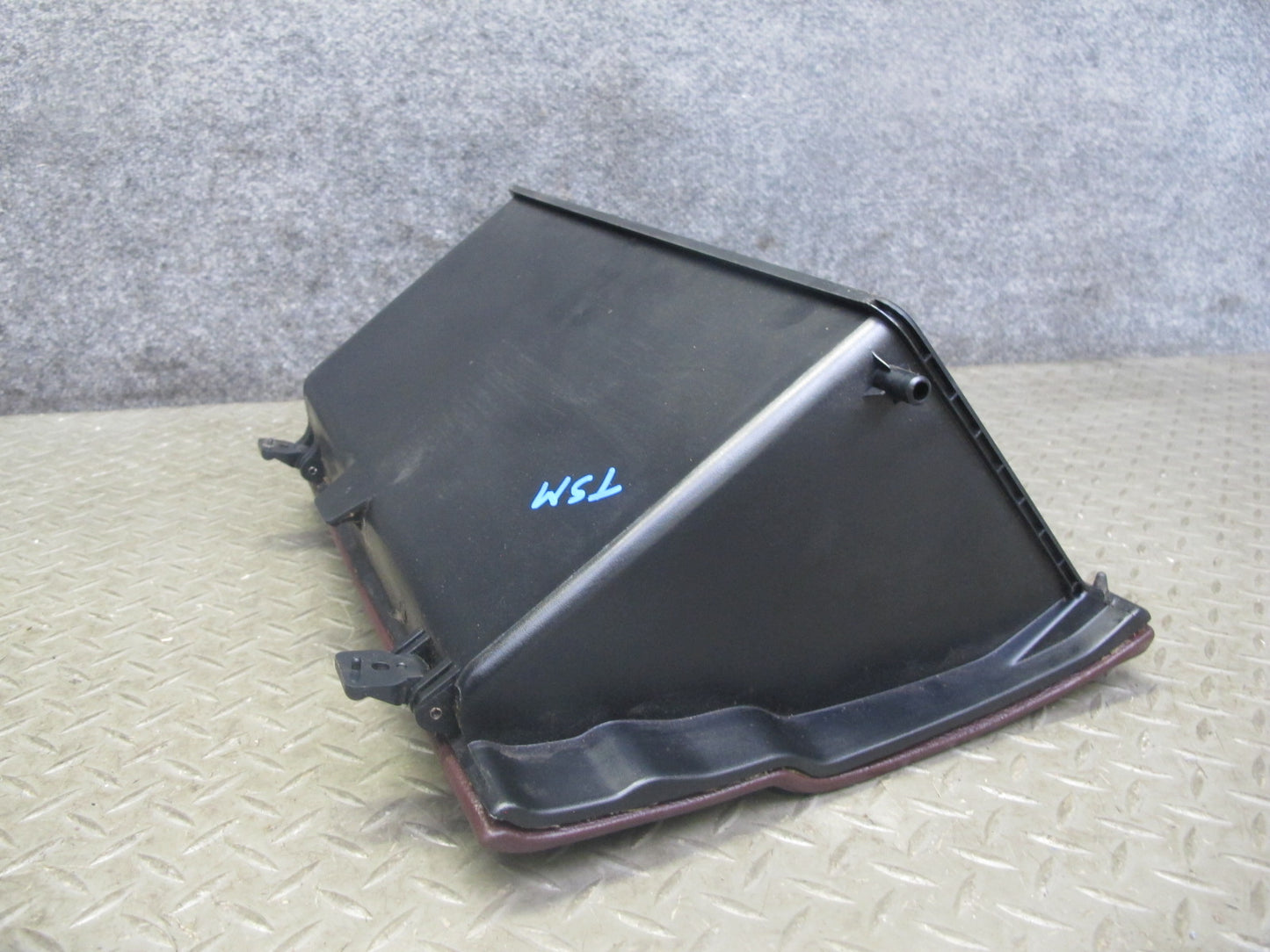 89-92 Toyota Supra MA70L Dash Glove Box Compartment Storage Door Lid Maroon OEM